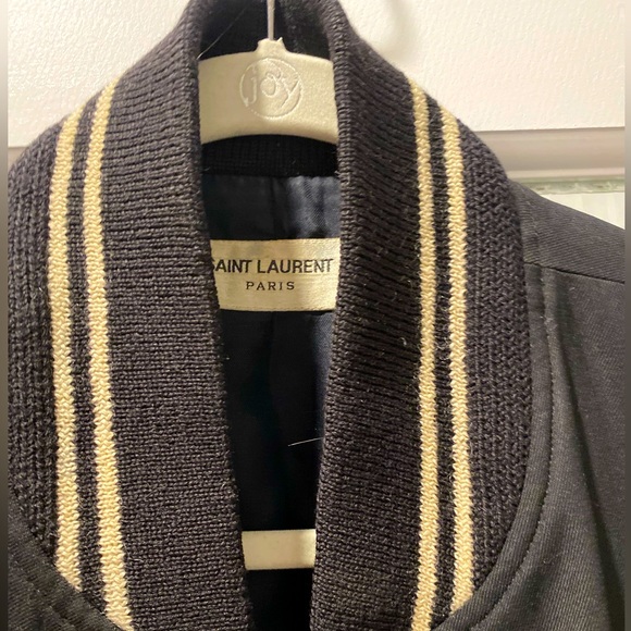 SAINT LAURENT Teddy Bomber Jacket - Picture 4 of 16